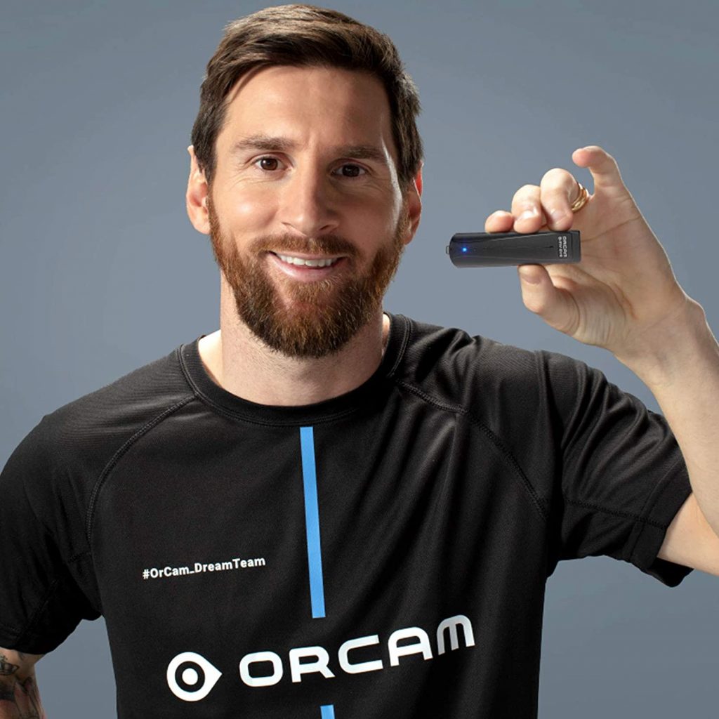 A Messi también le gusta el Orcam MyEyes PRO
