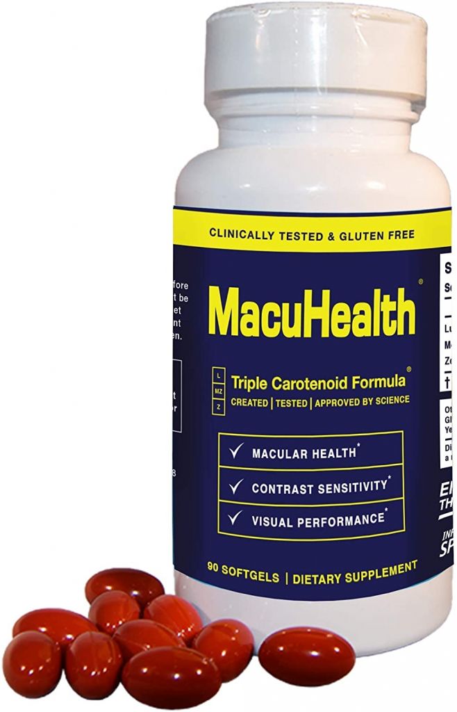 Imagen de Suplemento y vitaminas para el cuidado de los ojos MacuHealth